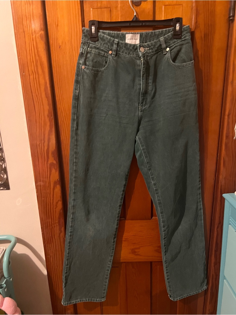 A Brand denim jeans